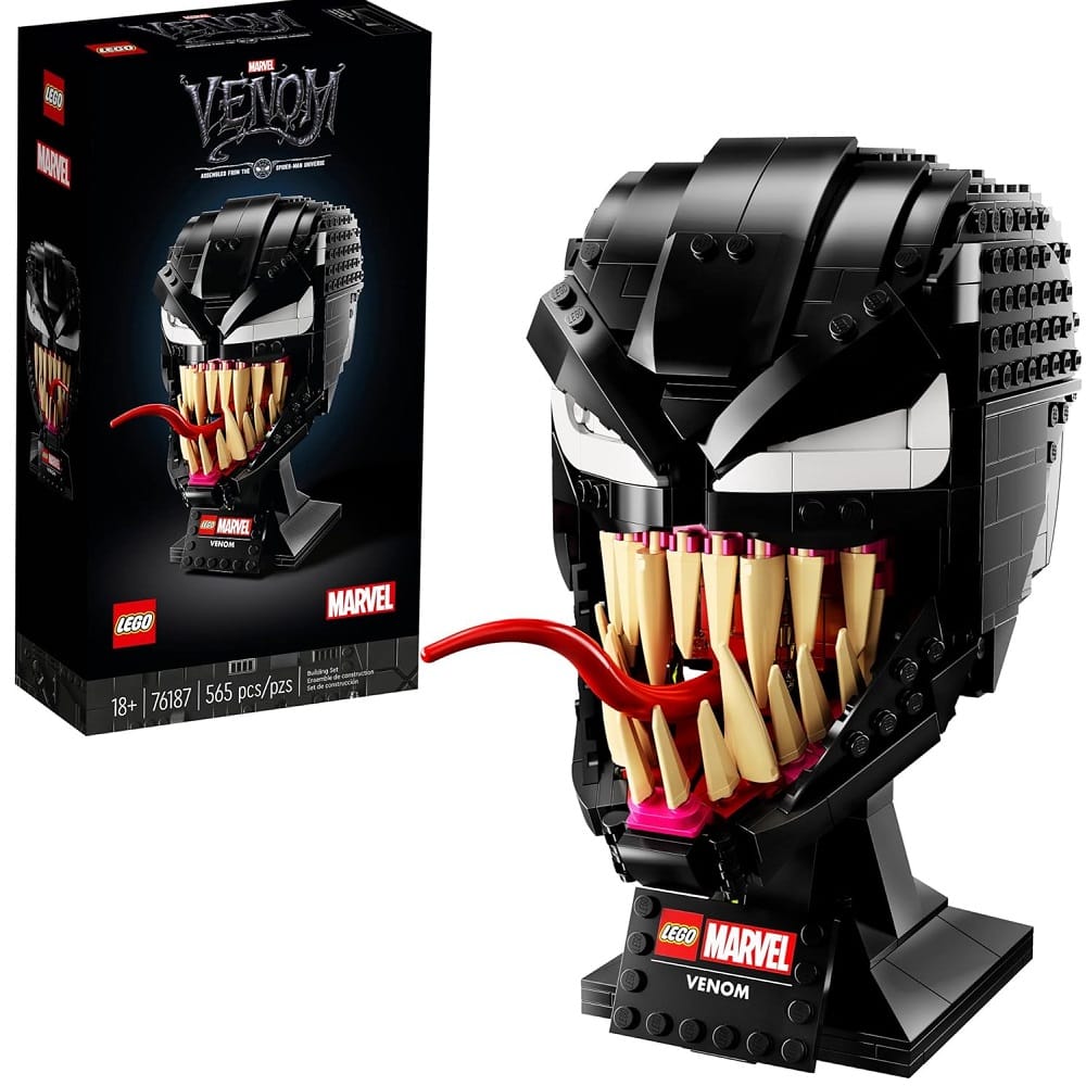 Lego Marvel 76187 Spider-Man Venom Mask Set for Adults 18  Years ...