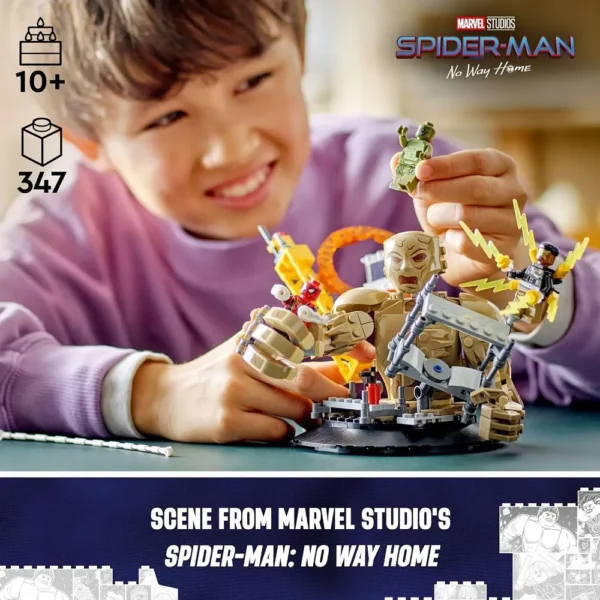 Lego Marvel 76280 Spiderman Vs Sandman Final Battle Building Set for 10+ Years (347 Pieces) - Image 2