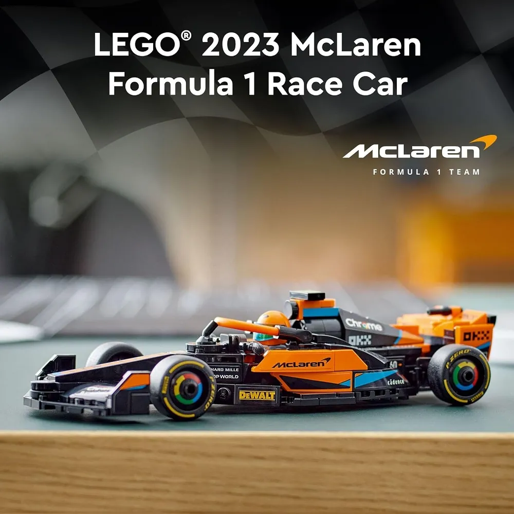 Lego Speed Champions 76919 2023 McLaren Formula 1 Race Car Building Kit for 9+ Years (245 Pcs) - Image 2
