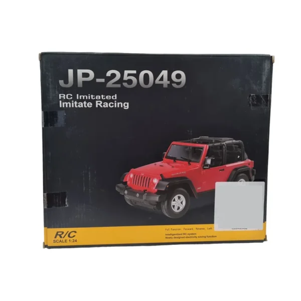 Jeep Rubicon RC Car 1/24 Scale Diecast Model with Rechargeable Battery for 6+ Years (JP-25049) - Image 8