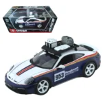 bburago 1/24 porsche 911 dakar diecast car model
