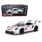bburago 1/24 porsche 911 rsr diecast car model