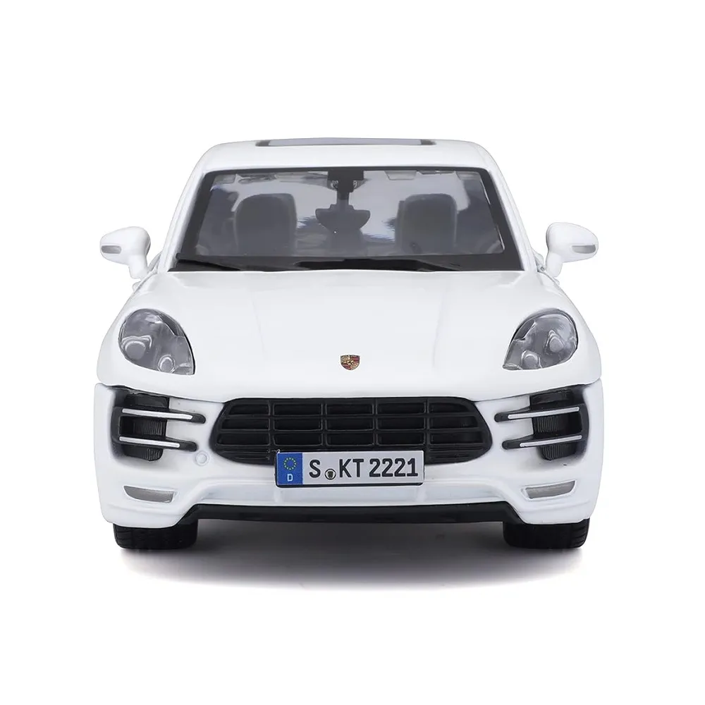 Bburago 1/24 Scale Porsche Macan (White) Diecast Car Model for 14+ Year - Image 4