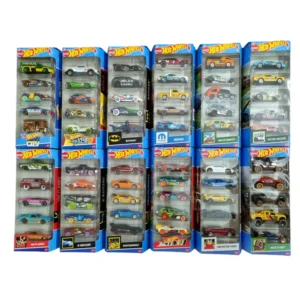Hot Wheels 1806-95AM box of 60 Diecast Cars (5 Pack Sets X 12) - Factory Sealed