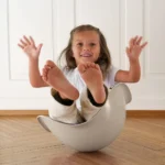 moluk bilibo beige open ended sit and spin toy for kids