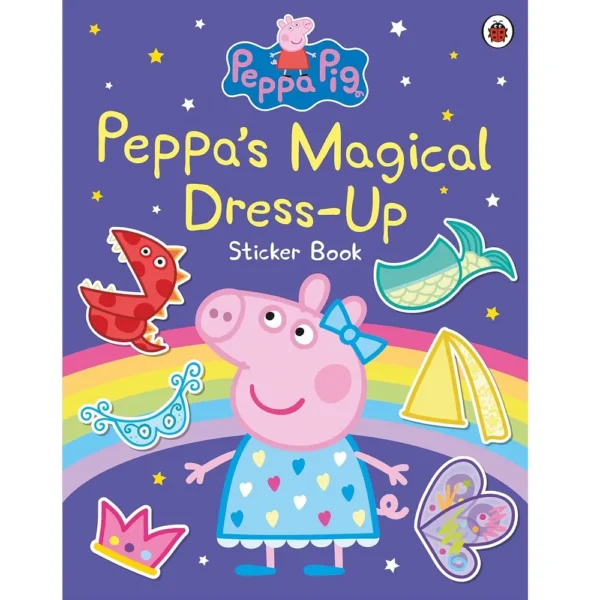 Peppa Pig Peppa s Magical Dress up Sticker Book Paper Back For 2 6 