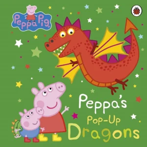 peppa's pop-up dragon book
