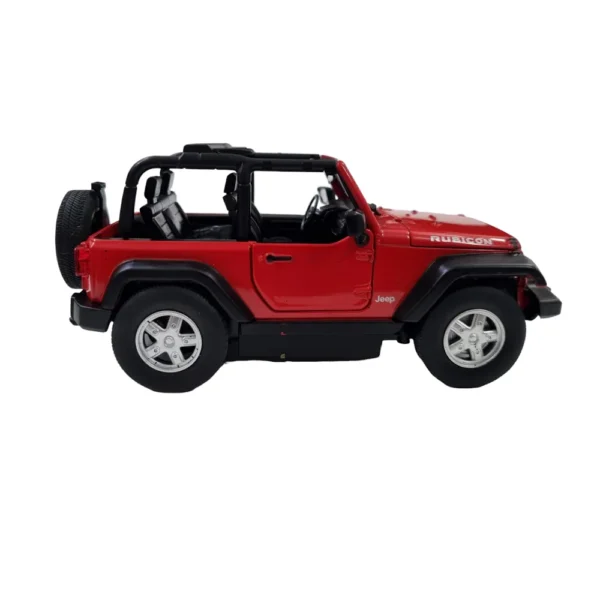 Jeep Rubicon RC Car 1/24 Scale Diecast Model with Rechargeable Battery for 6+ Years (JP-25049) - Image 4