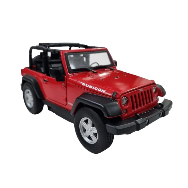Jeep Rubicon RC Car 1/24 Scale Diecast Model with Rechargeable Battery for 6+ Years (JP-25049) - Image 3