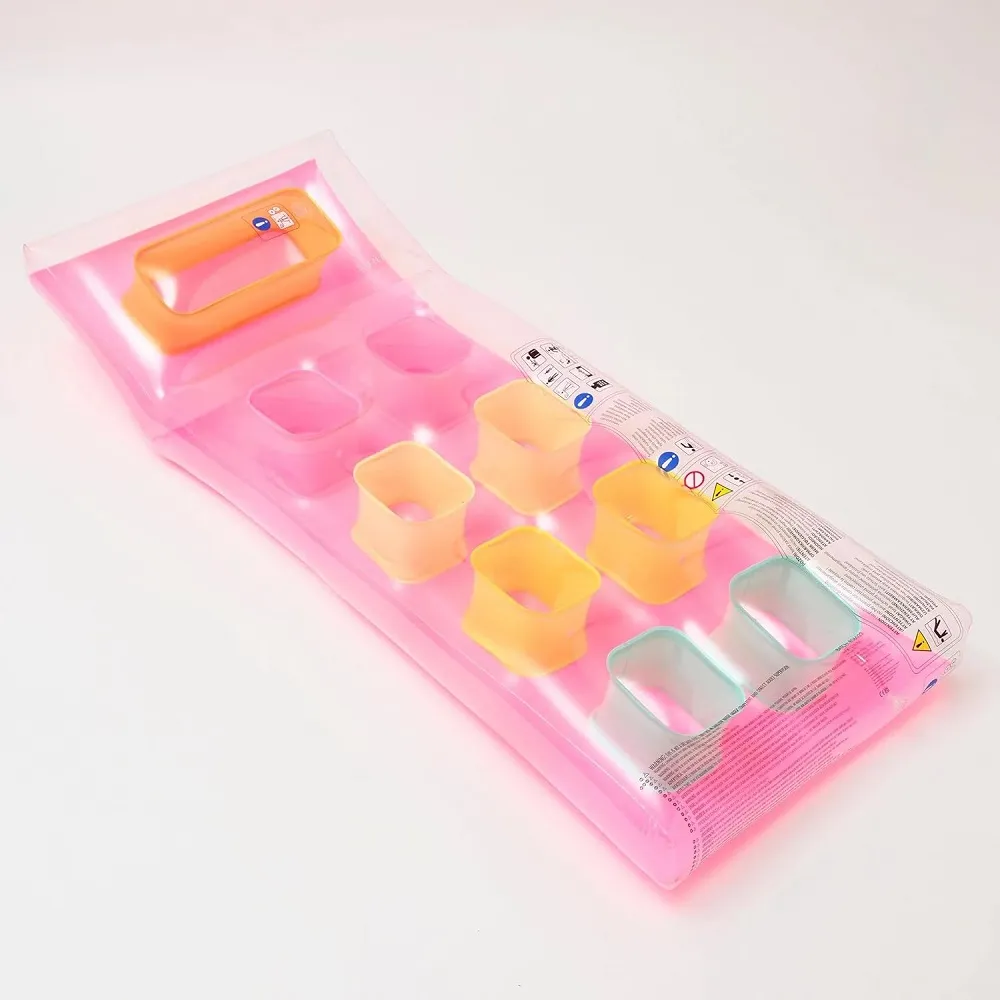 Sunnylife PVC Retro Lie-On Flash Back Multi for beach & swimming pool