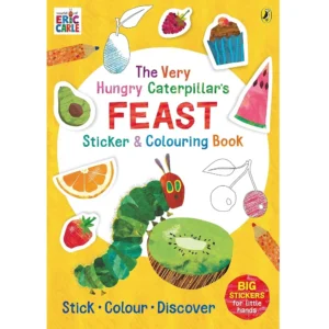 the very hungry caterpillars feast sticker and colouring book
