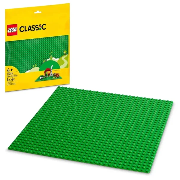 Lego 11023 Classic Green Baseplate for 4+ Years (25 x 25 cms)