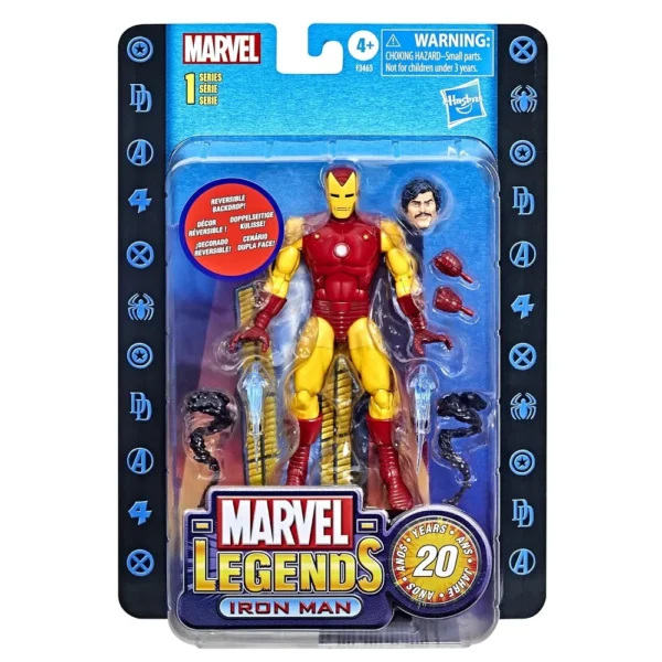 Marvel Legends 20th Anniversary Iron Man Action Figure for 4+ Years - Image 5