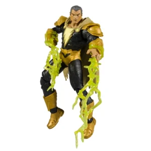 mcfarlane toys black adam with comic page punchers