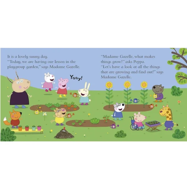 Peppa Pig - Peppa's Playgroup Garden Board book for 2-6 Years - Image 2