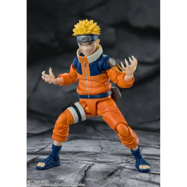 TAMASHII NATIONS - Naruto Uzumaki SH Figuarts Action Figure for 15+ Years - Image 3