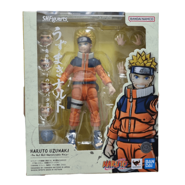 TAMASHII NATIONS - Naruto Uzumaki SH Figuarts Action Figure for 15+ Years - Image 8
