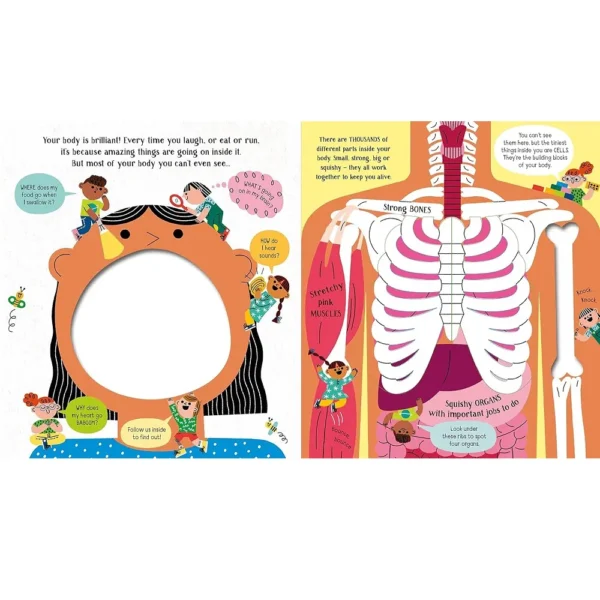 Usborne Step Inside Science: Human Body by Lara Bryan (Hardcover) - Image 2