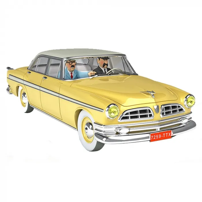 tintin car the yellow chrysler 29939