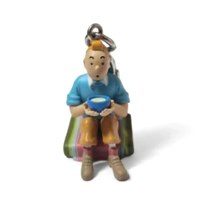 Tintin PVC Keychain - Tintin in Tibet 3.8 cms Ref #42447