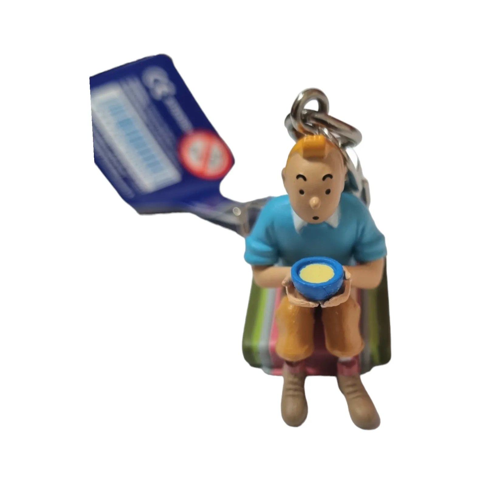 Tintin PVC Keychain - Tintin in Tibet 3.8 cms Ref #42447 - Image 3