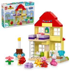 Lego 10433 Duplo Peppa Pig Birthday House for 2+ Years Building Block Set