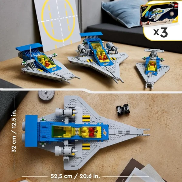 Lego Galaxy Explorer 10497 Building Kit (1,246 Pieces) for 18+ Years with Mini Figures - Image 3