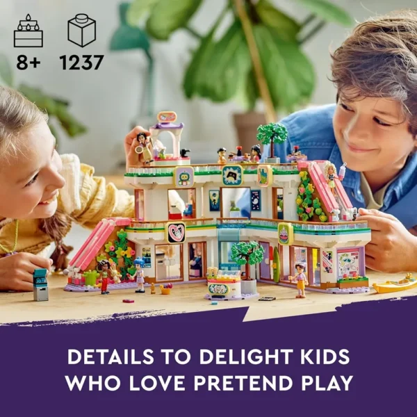 Lego Friends Heartlake City Shopping Mall 42604 for Girls (1237 Pieces) - Image 4