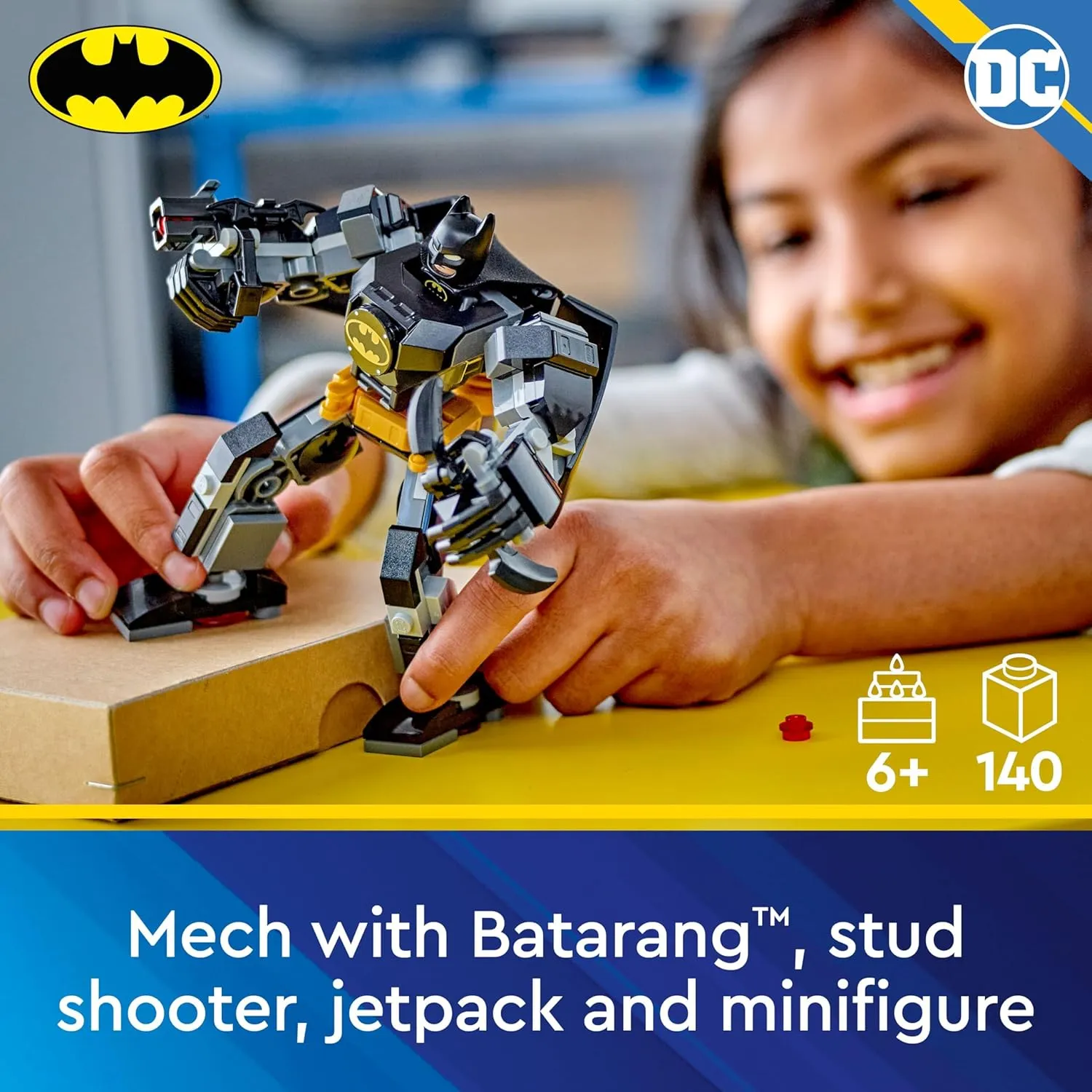 Lego 76270 DC Batman Mech Armor Building Toy for 6+ Years - Image 2