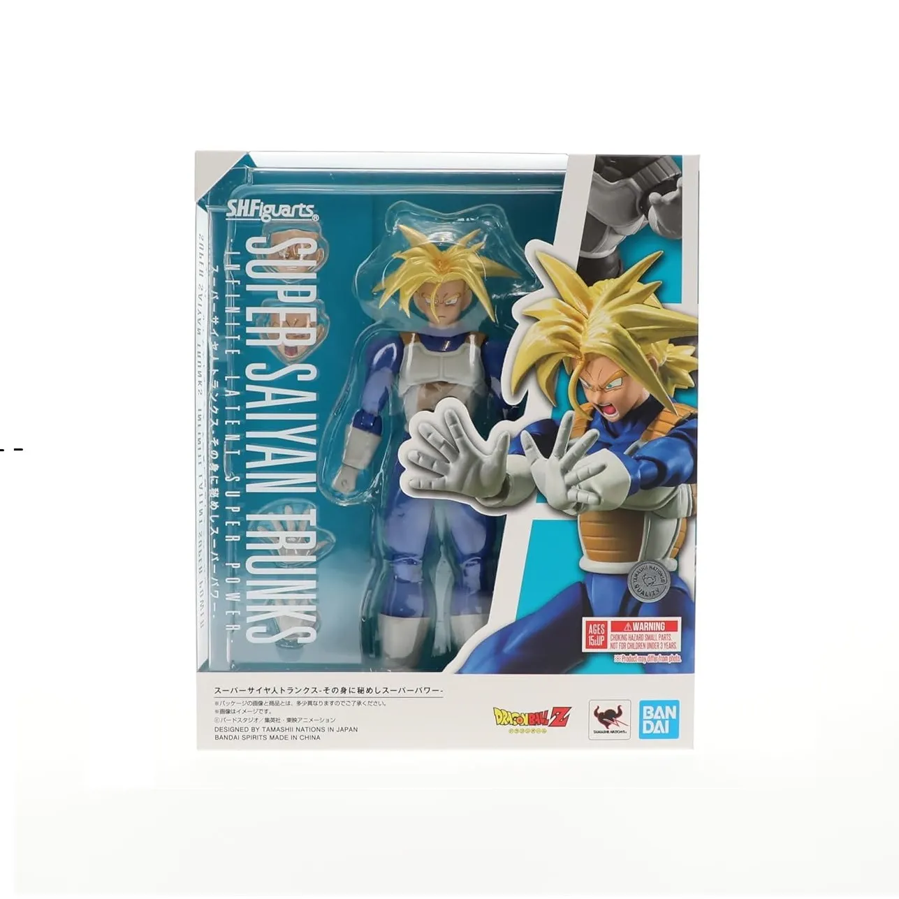 TAMASHII NATIONS - Dragon Ball Z Super Saiyan Trunks Infinite Latent Super Power SH Figuarts Action Figure - Image 6