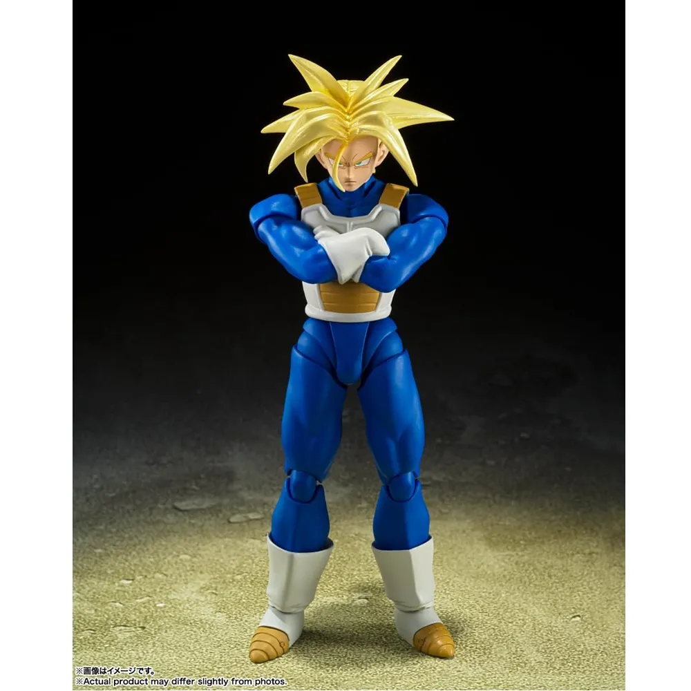 TAMASHII NATIONS - Dragon Ball Z Super Saiyan Trunks Infinite Latent Super Power SH Figuarts Action Figure - Image 4