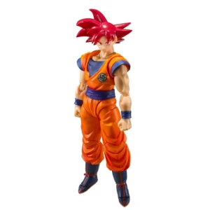 TAMASHII NATIONS - Dragon Ball Z Super Saiyan Son Goku Light of Righteous Hearts SH Figuarts Action Figure