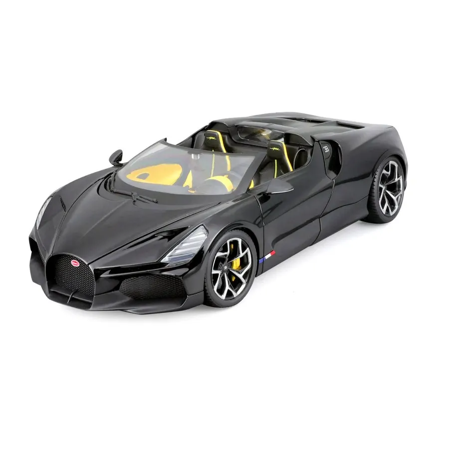 maisto 1/18 scale bburago mistral black diecast car model