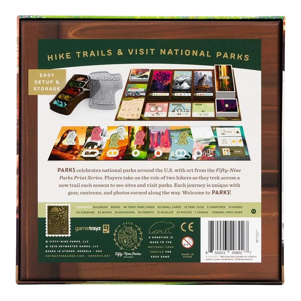 Parks by Keymaster Games Beautiful Strategy Game for Families, Adults, Kids or Solo - Game Night (1-5 Players) 10+ Years - Image 6