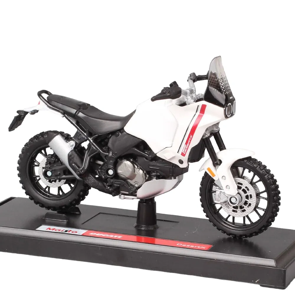 Maisto 1/18 Scale Ducati DesertX Motorcycle Model (with Plastic Parts) for 14+ Years - Image 2