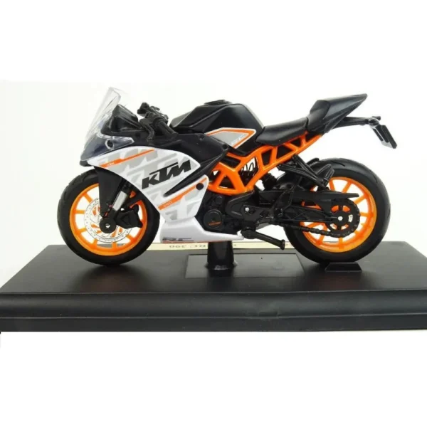 Maisto 1/18 Scale KTM RC 390 Motorcycle Model (with Plastic Parts) for Collectors 14+ Years - Image 2