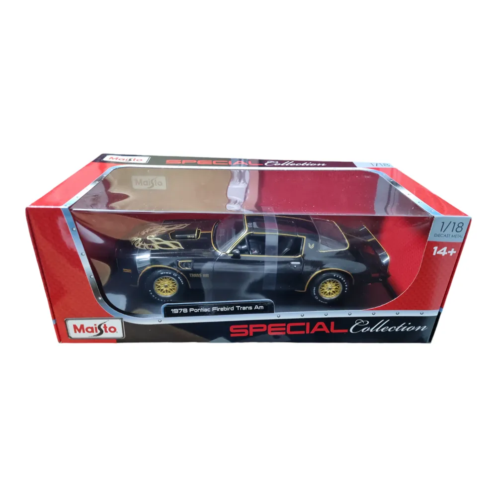 Maisto 1/18 Scale 1978 Pontiac Firebird Trans Am Diecast Car Model for Collectors 14+ Years - Image 6