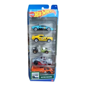hot wheels retro racers 5 pack