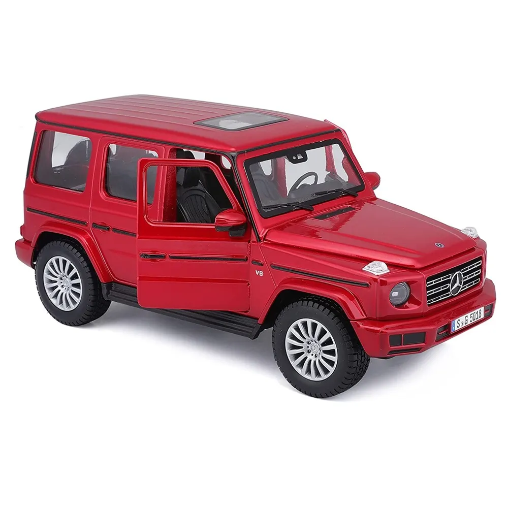 Maisto 1/24 Scale Mercedes-Benz G Class Diecast Car Model for 14+ Year (Red) - Image 2