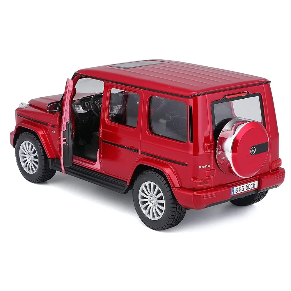 Maisto 1/24 Scale Mercedes-Benz G Class Diecast Car Model for 14+ Year (Red) - Image 3