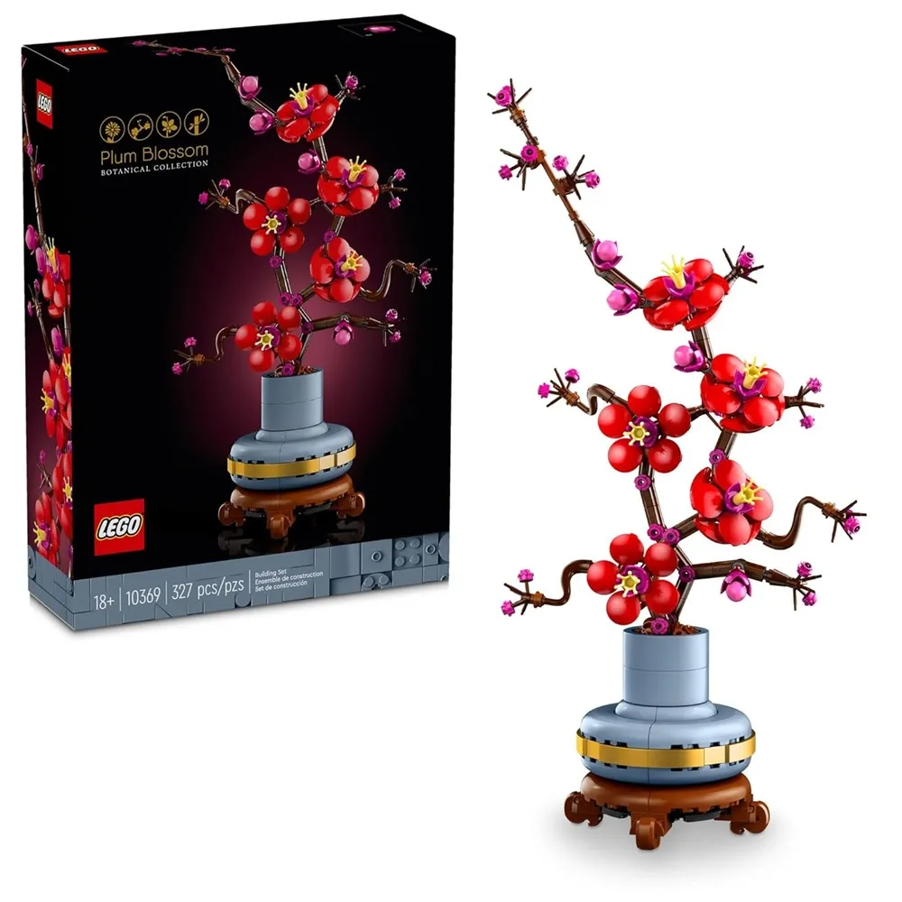 Lego 10369 Plum Blossom Botanical Collection Building Set for 18+ Years