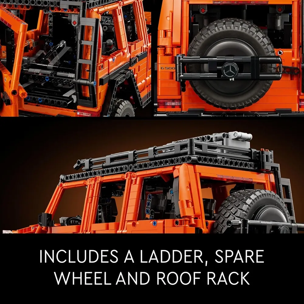 Lego 42177 Technic Mercedes-Benz G 500 Professional Line (2891 Pieces) - Image 5