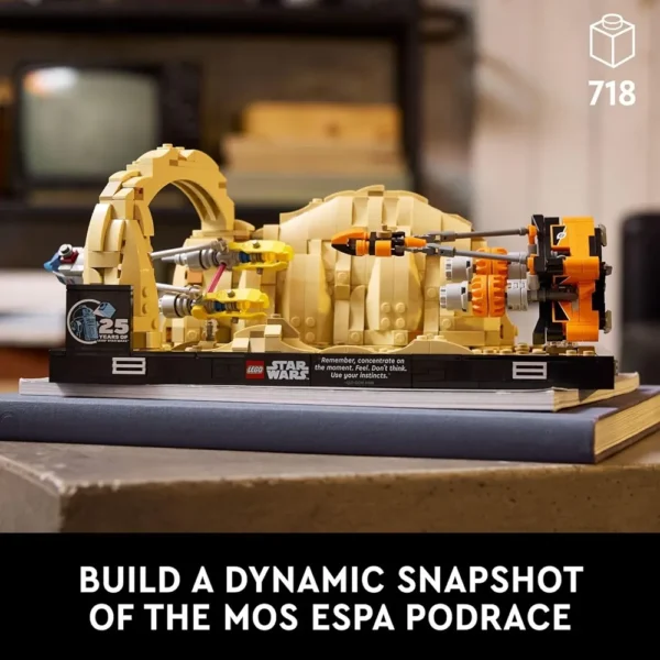 Lego Star Wars 75380 The Phantom Menace Mos ESPA Podrace Diorama for Adults 18+ Years (718 Pcs) - Image 3