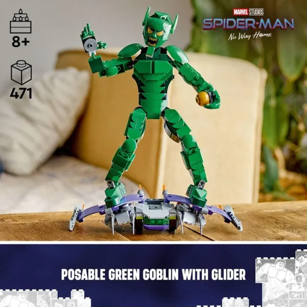 Lego Marvel 76284 Green Goblin Construction Figure Building Set for 8+ Years (471 Pcs) - Image 2