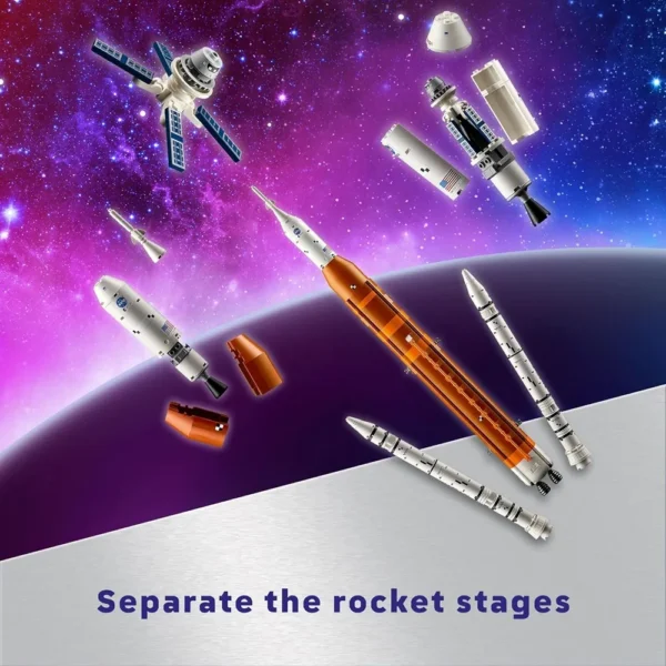 Lego Icons 10341 Nasa Artemis Space Launch Building Set for Collectors & Space Enthusiast (3601 Pcs) - Image 5