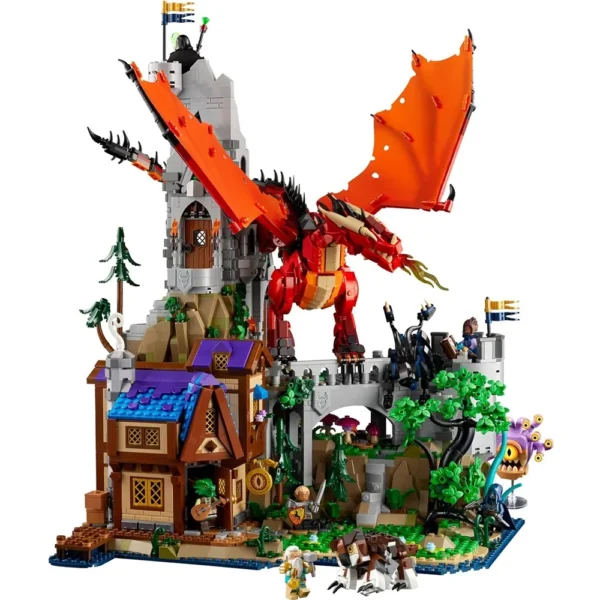 Lego Ideas 21348 Dungeons & Dragons: Red Dragon's Tale for 18+ Years (3745 Pcs) & 6 Mini Figures - Image 2