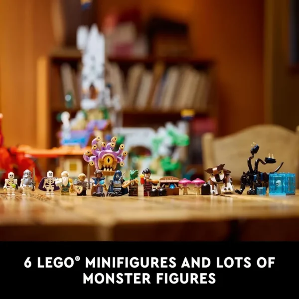 Lego Ideas 21348 Dungeons & Dragons: Red Dragon's Tale for 18+ Years (3745 Pcs) & 6 Mini Figures - Image 6