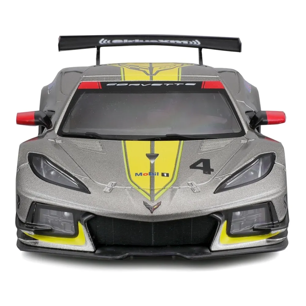 Bburago 1/24 Scale 2020 Chevrolet Corvette C8R Diecast Scale Model for 14+ Years - Image 6