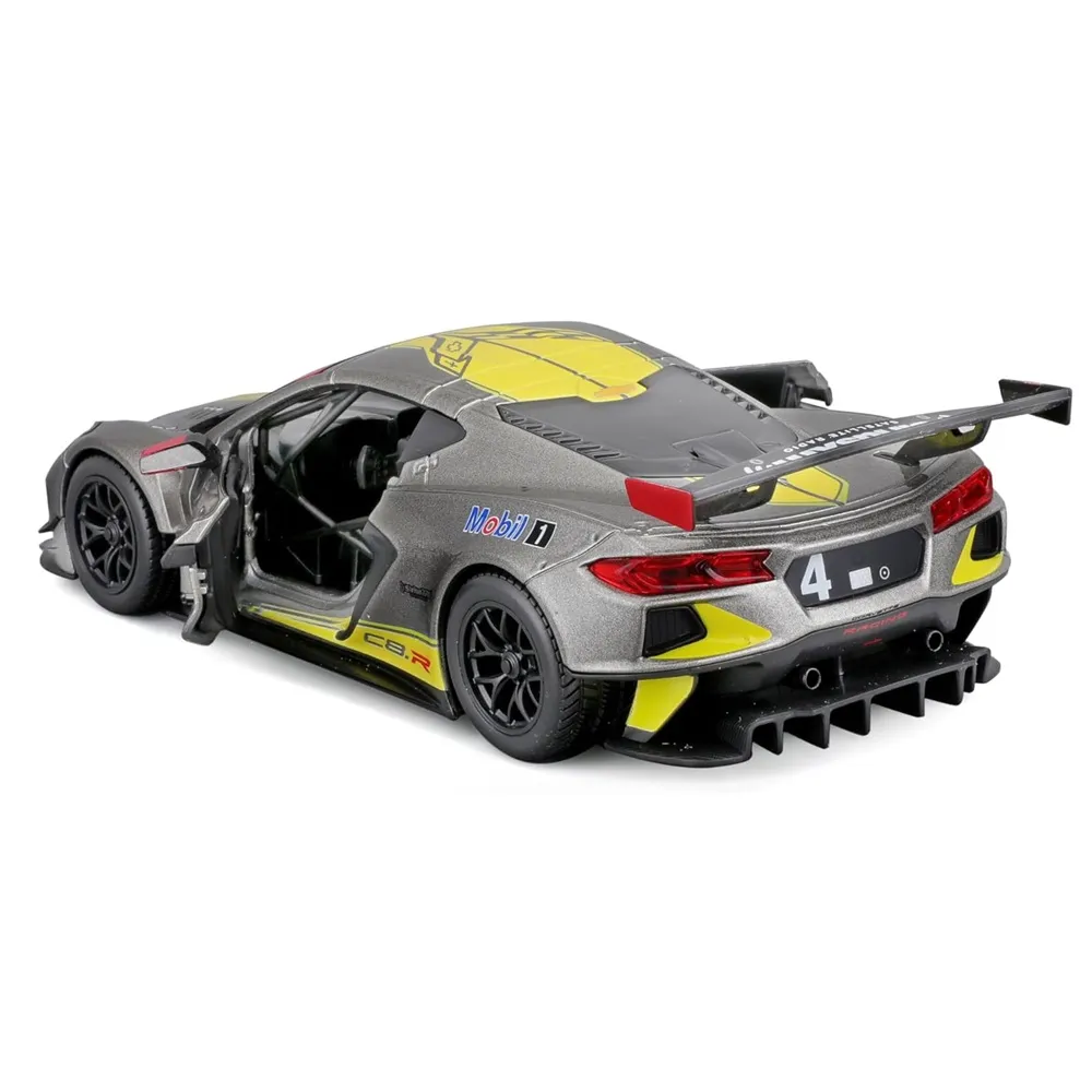 Bburago 1/24 Scale 2020 Chevrolet Corvette C8R Diecast Scale Model for 14+ Years - Image 4