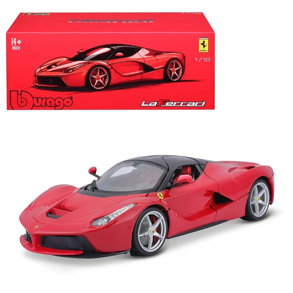 Bburago 1/18 Signature Series LaFerrari Diecast Model for Collectors